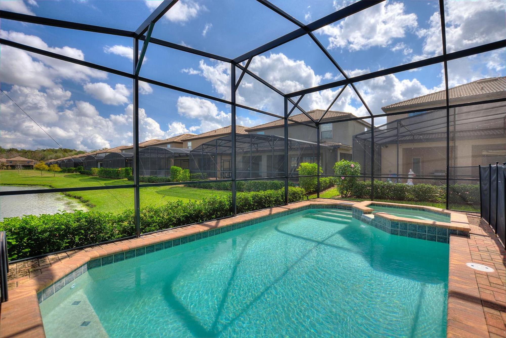 Stylish Cozy Family Getaway With Private Pool And Lake View Kissimmee Exteriér fotografie