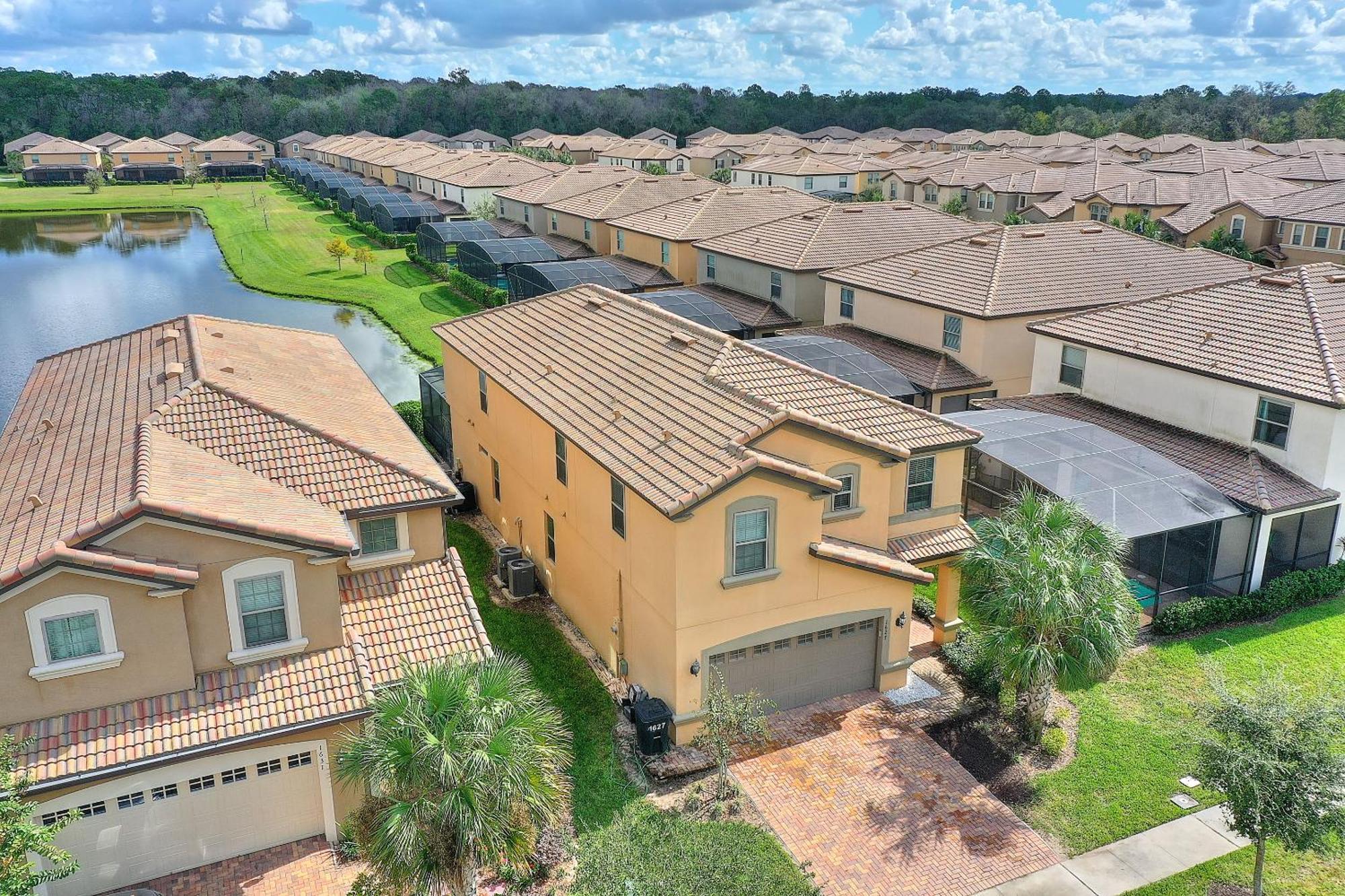 Stylish Cozy Family Getaway With Private Pool And Lake View Kissimmee Exteriér fotografie